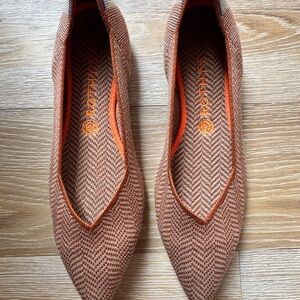 Rothy's Merino Camel Points size 10.5